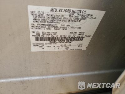 Zdjęcie 13 z 13 samochodu: 2013 FORD FLEX SEL VIN:2FMHK6C80DBD08321 - miniatura