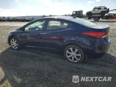 Drugie zdjęcie samochodu z przodu: 2013 HYUNDAI ELANTRA GLS VIN:5NPDH4AE1DH221627 - miniatura