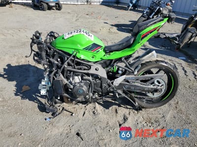 Trzecie zdjęcie samochodu z tyłu: 2024 KAWASAKI ZX400 S VIN:ML5ZXCS16RDA27913 - miniatura