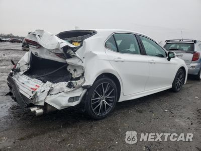 Trzecie zdjęcie samochodu z tyłu: 2023 TOYOTA CAMRY SE NIGHT SHADE VIN:4T1G11AK6PU727336 - miniatura