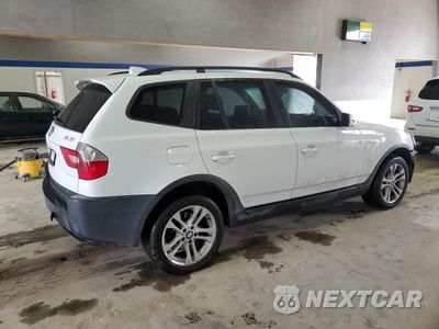 Trzecie zdjęcie samochodu z tyłu: 2005 BMW X3 3.0I VIN:WBXPA934X5WD13064 - miniatura
