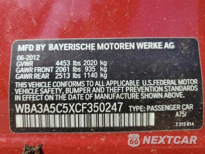 Zdjęcie 15 z 16 samochodu: 2012 BMW 328 I VIN:WBA3A5C5XCF350247 - miniatura