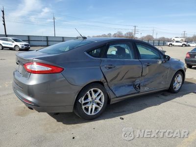 Trzecie zdjęcie samochodu z tyłu: 2013 FORD FUSION SE VIN:3FA6P0H71DR126354 - miniatura