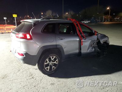 Trzecie zdjęcie samochodu z tyłu: 2014 JEEP CHEROKEE TRAILHAWK VIN:1C4PJMBS3EW256042 - miniatura