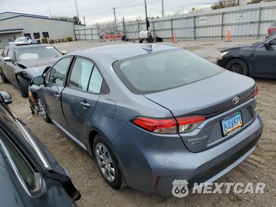 Drugie zdjęcie samochodu z przodu: 2021 TOYOTA COROLLA LE VIN:5YFEPMAEXMP212600 - miniatura