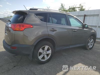 Trzecie zdjęcie samochodu z tyłu: 2014 TOYOTA RAV4 XLE VIN:2T3RFREV6EW128874 - miniatura