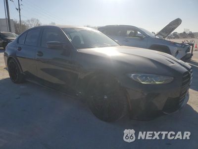 Czwarte zdjęcie samochodu z boku: 2021 BMW M3 COMPETITION VIN:WBS33AY07MFK77786 - miniatura