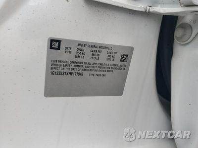Zdjęcie 14 z 14 samochodu: 2017 CHEVROLET MALIBU LT VIN:1G1ZE5STXHF177945 - miniatura