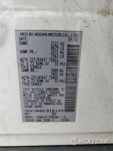 Zdjęcie 15 z 15 samochodu: 2016 NISSAN ROGUE S VIN:5N1AT2MV8GC916149 - miniatura