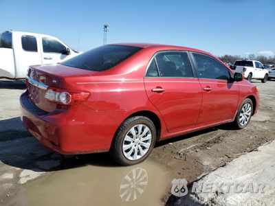 Trzecie zdjęcie samochodu z tyłu: 2013 TOYOTA COROLLA BASE VIN:5YFBU4EE8DP201892 - miniatura