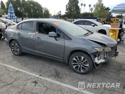 Czwarte zdjęcie samochodu z boku: 2013 HONDA CIVIC EX VIN:19XFB2F8XDE265826 - miniatura