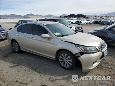Czwarte zdjęcie samochodu z boku: 2014 HONDA ACCORD EXL VIN:1HGCR2F81EA238146 - miniatura