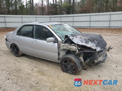 Czwarte zdjęcie samochodu z boku: 2004 MITSUBISHI LANCER OZ RALLY VIN:JA3AJ86E14U048560 - miniatura