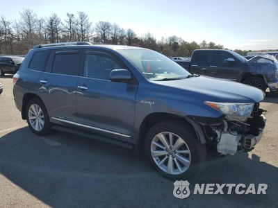Czwarte zdjęcie samochodu z boku: 2011 TOYOTA HIGHLANDER HYBRID LIMITED VIN:JTEDC3EH2B2001582 - miniatura