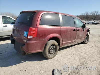 Trzecie zdjęcie samochodu z tyłu: 2019 DODGE GRAND CARAVAN SE VIN:2C4RDGBG1KR524829 - miniatura