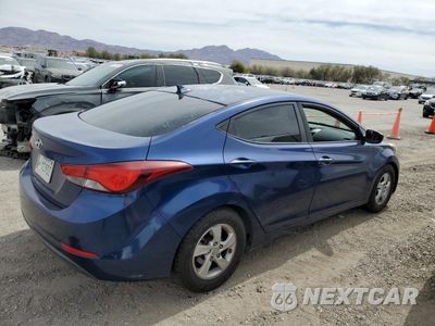 Trzecie zdjęcie samochodu z tyłu: 2015 HYUNDAI ELANTRA SE VIN:5NPDH4AE3FH558822 - miniatura