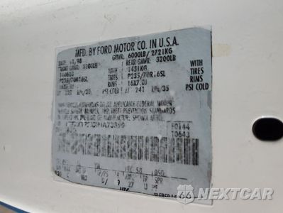 Zdjęcie 12 z 12 samochodu: 1999 FORD F150 VIN:1FTZX172XXNA73390 - miniatura