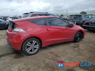 Trzecie zdjęcie samochodu z tyłu: 2011 HONDA CR-Z VIN:JHMZF1D68BS012199 - miniatura