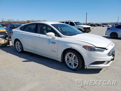 Czwarte zdjęcie samochodu z boku: 2018 FORD FUSION SE HYBRID VIN:3FA6P0LU0JR118660 - miniatura