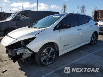 2019 NISSAN LEAF S PLUS 1N4BZ1CP4KC309362 - główne zdjęcie licytacji z USA - miniatura