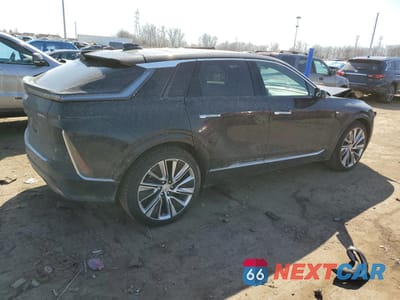 Trzecie zdjęcie samochodu z tyłu: 2024 CADILLAC LYRIQ LUXURY VIN:1GYKPSRL9RZ138295 - miniatura