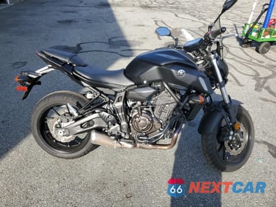 2020 YAMAHA MT07 JYARM27E7LA006669 - główne zdjęcie licytacji z USA - miniatura