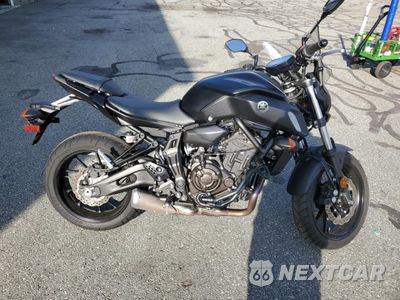 2020 YAMAHA MT07 JYARM27E7LA006669 - główne zdjęcie licytacji z USA - miniatura