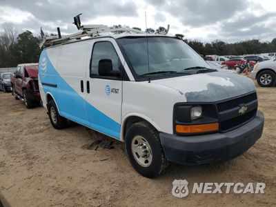 Czwarte zdjęcie samochodu z boku: 2011 CHEVROLET EXPRESS G2500 VIN:1GCWGFCA3B1167141 - miniatura