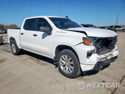 Czwarte zdjęcie samochodu z boku: 2024 CHEVROLET SILVERADO C1500 CUSTOM VIN:3GCPABEK4RG178083 - miniatura