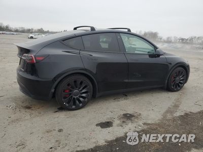 Trzecie zdjęcie samochodu z tyłu: 2022 TESLA MODEL Y VIN:7SAYGDEF4NF467842 - miniatura
