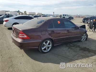 Trzecie zdjęcie samochodu z tyłu: 2006 MERCEDES-BENZ C 230 VIN:WDBRF52H16F781671 - miniatura