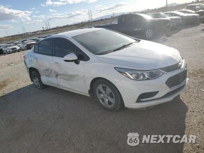 Czwarte zdjęcie samochodu z boku: 2018 CHEVROLET CRUZE LS VIN:1G1BC5SM0J7127880 - miniatura