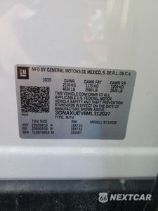 Zdjęcie 12 z 13 samochodu: 2021 CHEVROLET EQUINOX LT VIN:3GNAXUEV6ML312027 - miniatura