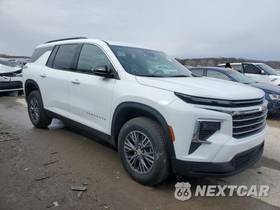 Czwarte zdjęcie samochodu z boku: 2025 CHEVROLET TRAVERSE LT VIN:1GNERGRS7SJ195446 - miniatura