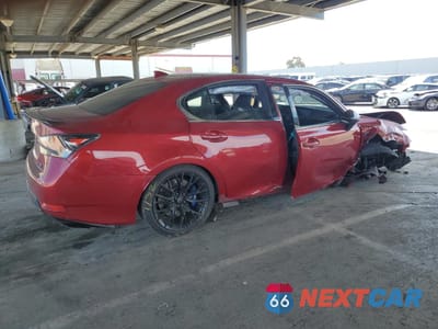 Trzecie zdjęcie samochodu z tyłu: 2020 LEXUS GS-F VIN:JTHBP1BL7LA003072 - miniatura