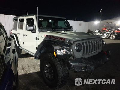 Czwarte zdjęcie samochodu z boku: 2023 JEEP WRANGLER RUBICON VIN:1C4JJXFG4PW523432 - miniatura