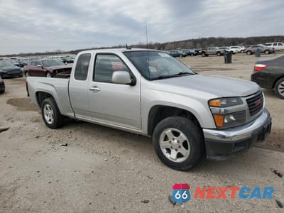 Czwarte zdjęcie samochodu z boku: 2012 GMC CANYON SLE VIN:1GTE5MF96C8117673 - miniatura