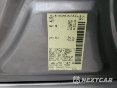 Zdjęcie 14 z 14 samochodu: 2015 NISSAN ALTIMA 2.5 VIN:1N4AL3AP9FN364718 - miniatura