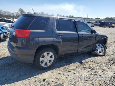 Trzecie zdjęcie samochodu z tyłu: 2016 GMC TERRAIN SLE VIN:2GKALMEK0G6103096 - miniatura