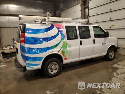 Trzecie zdjęcie samochodu z tyłu: 2014 CHEVROLET EXPRESS G2500 VIN:1GCWGFCA1E1147149 - miniatura