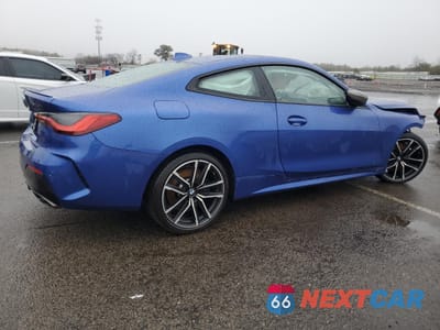 Trzecie zdjęcie samochodu z tyłu: 2021 BMW M440XI VIN:WBA13AR0XMCF64330 - miniatura