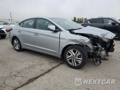 Czwarte zdjęcie samochodu z boku: 2020 HYUNDAI ELANTRA SEL VIN:KMHD84LF5LU066084 - miniatura