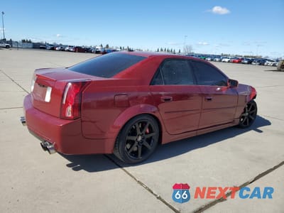 Trzecie zdjęcie samochodu z tyłu: 2005 CADILLAC CTS-V VIN:1G6DN56S250166040 - miniatura