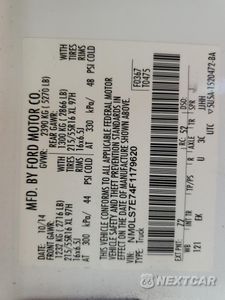 Zdjęcie 13 z 13 samochodu: 2015 FORD TRANSIT CONNECT XL VIN:NM0LS7E74F1179620 - miniatura