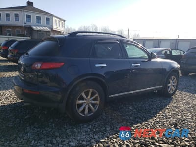 Trzecie zdjęcie samochodu z tyłu: 2007 INFINITI FX35 VIN:JNRAS08W67X200275 - miniatura