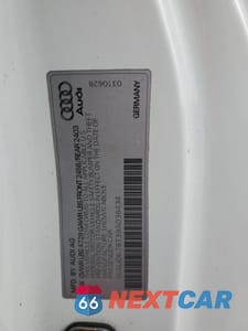 Zdjęcie 13 z 13 samochodu: 2009 AUDI A5 QUATTRO VIN:WAUDK78T39A036434 - miniatura