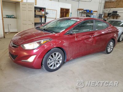 2014 HYUNDAI ELANTRA SE 5NPDH4AE1EH493628 - główne zdjęcie licytacji z USA - miniatura