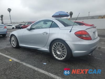 Drugie zdjęcie samochodu z przodu: 2006 MERCEDES-BENZ SLK 55 AMG VIN:WDBWK73F16F084525 - miniatura