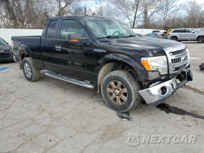 Czwarte zdjęcie samochodu z boku: 2013 FORD F150 SUPER CAB VIN:1FTFX1EF9DKF94946 - miniatura