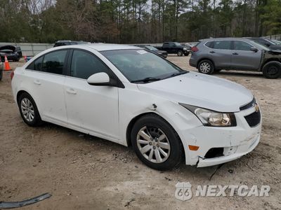 Czwarte zdjęcie samochodu z boku: 2011 CHEVROLET CRUZE LT VIN:1G1PF5S98B7214484 - miniatura